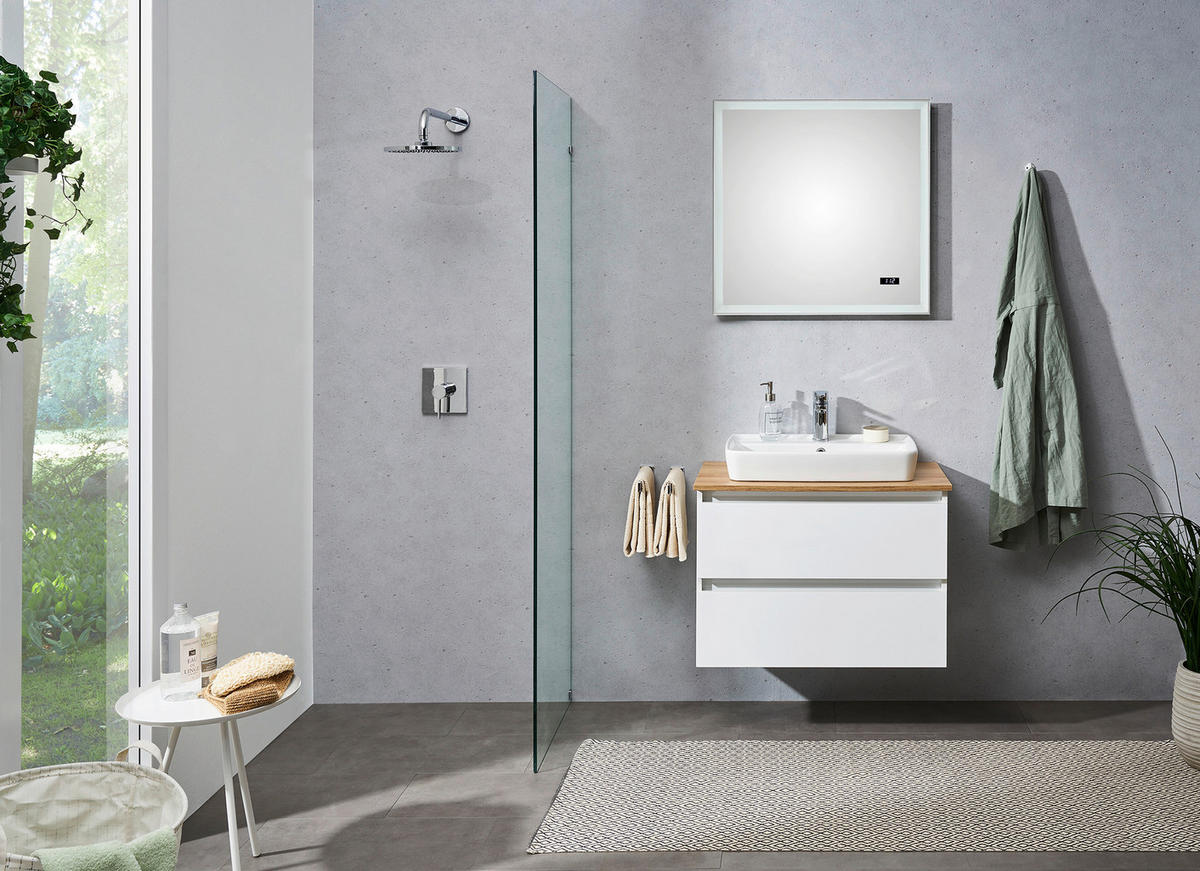 Badezimmer-Set Quickset 360 weiß glanz B/H/T: ca. 78x200x50 cm Quickset 360 - weiß (78,00/200,00/50,00cm) - Pelipal