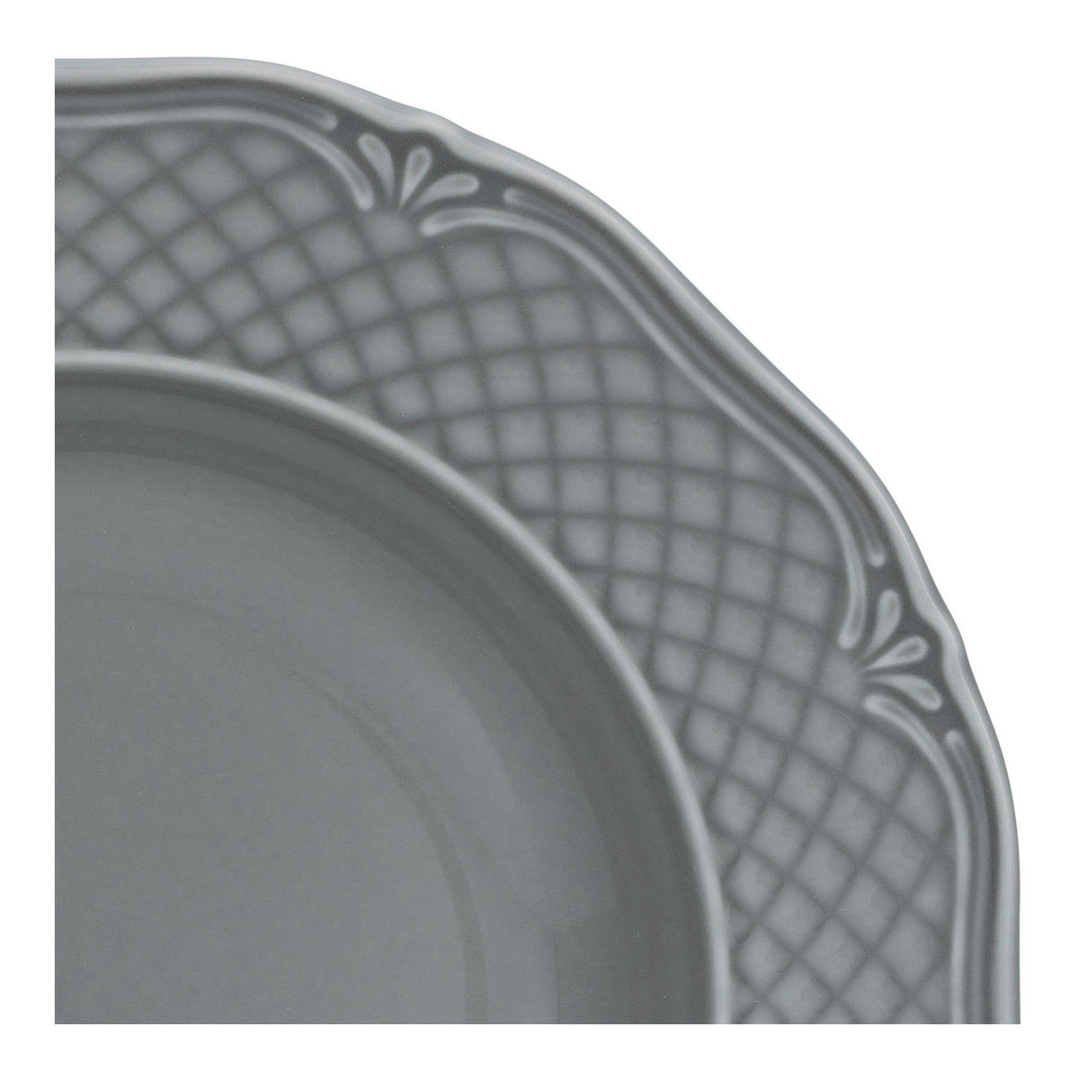 CreaTable Kombiservice Arianne grau Porzellan 20 tlg. Arianne - grau - CreaTable
