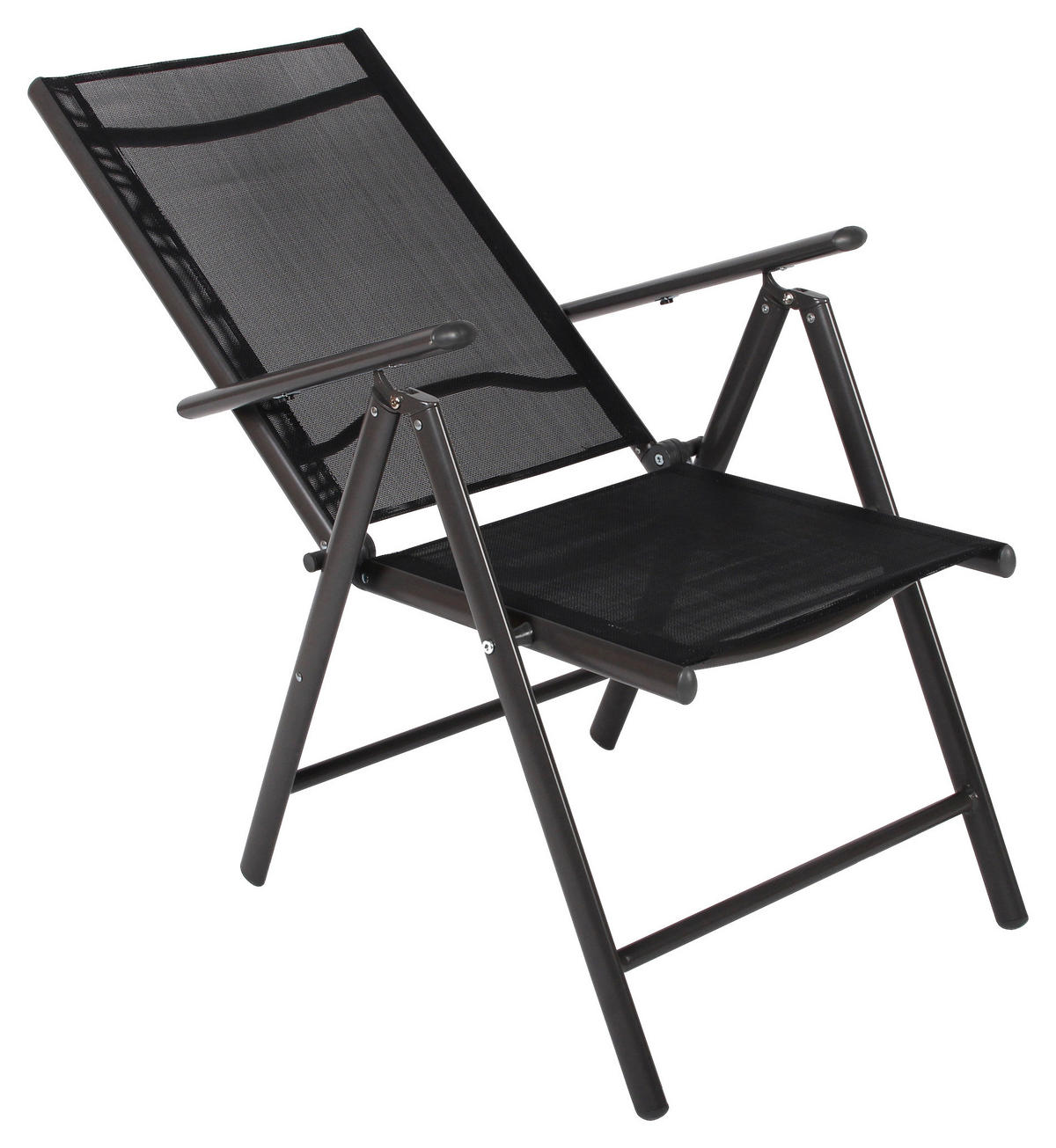 VCM Klappsessel-Set Sonlas anthrazit Textilene B/H/T: ca. 56x105x64 cm Sonlas - anthrazit (56,00/105,00/64,00cm) - VCM