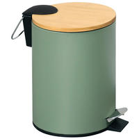 Kosmetikeimer grün B/H/L: ca. 17x24x17 cm Kosmetikeimer 3l - natur/grün (17,00/17,00/24,00cm) - Kesper