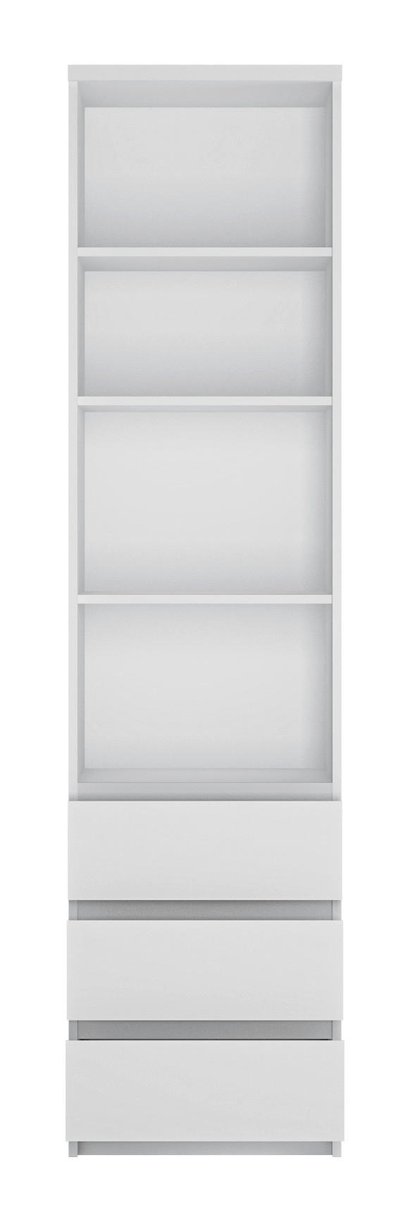 Regal Fribo Alpinweiß Spanplatte B/H/T: ca. 50x200x40 cm Fribo - Alpinweiß (50,00/200,00/40,00cm)