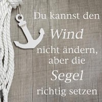 Bönninghoff Keilrahmenbild Spruch B/H/L: ca. 35x2x35 cm Keilrahmenbild 35x35cm - (35,00/35,00/2,00cm) - Bönninghoff