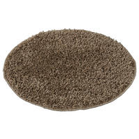 Hochflorteppich Smile taupe D: ca. 67 cm Smile - taupe (67,00cm)