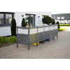 Westmann MülltonnenverkleidungBox Planum Box Planum - anthrazit/silber (90,00/410,00/120,00cm) - Westmann
