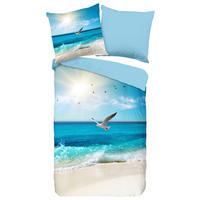 Bettwäsche Sealife Multi Baumwolle B/L: ca. 135x200 cm Sealife - Multi (135,00/200,00cm) - Good Morning