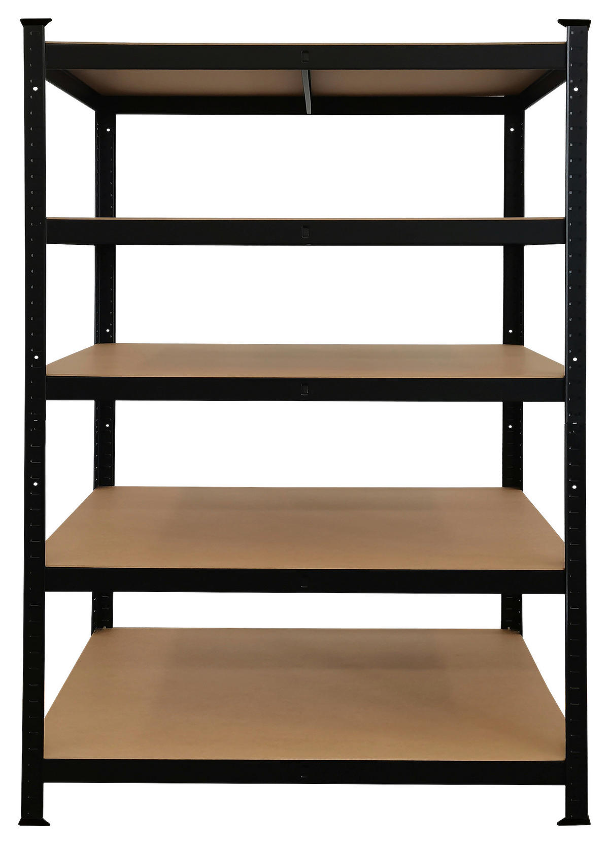 Schwerlaststeckregal schwarz B/H/T: ca. 120x180x60 cm Schwerlaststeckregal 180x120x60cm S - schwarz (120,00/180,00/60,00cm)
