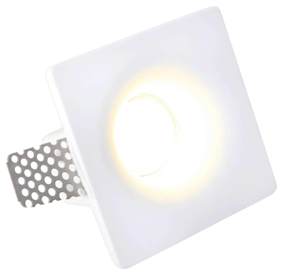 Näve Leuchten LED-Einbauspot weiß Gips B/H/T: ca. 12x4,5x12 cm 1 Brennstellen LED-Einbauspot - weiß (12,00/4,50/12,00cm) - Näve Leuchten