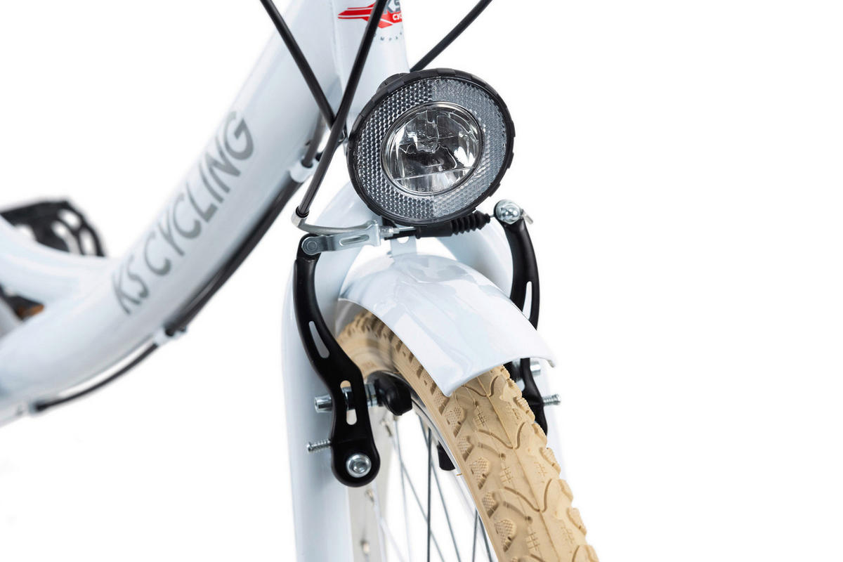 KS-Cycling Kinderrad Balloon 655K weiß ca. 24 Zoll Balloon - weiß (36,00cm) - KS-Cycling