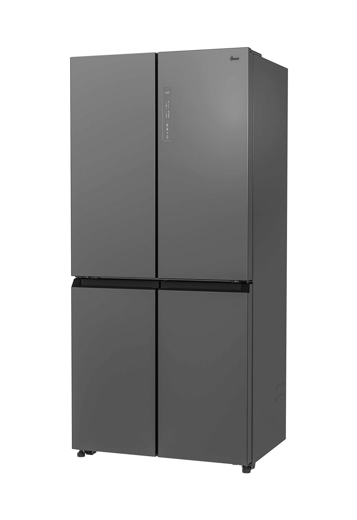 Hoover Multi-Door Kühl-/Gefrierkombination HHCR3818ENPL Edelstahloptik B/H/T: ca. 83,3x181,5x65 cm Multi-Door HHCR3818ENPL - Edelstahloptik (83,30/181,50/65,00cm) - Hoover