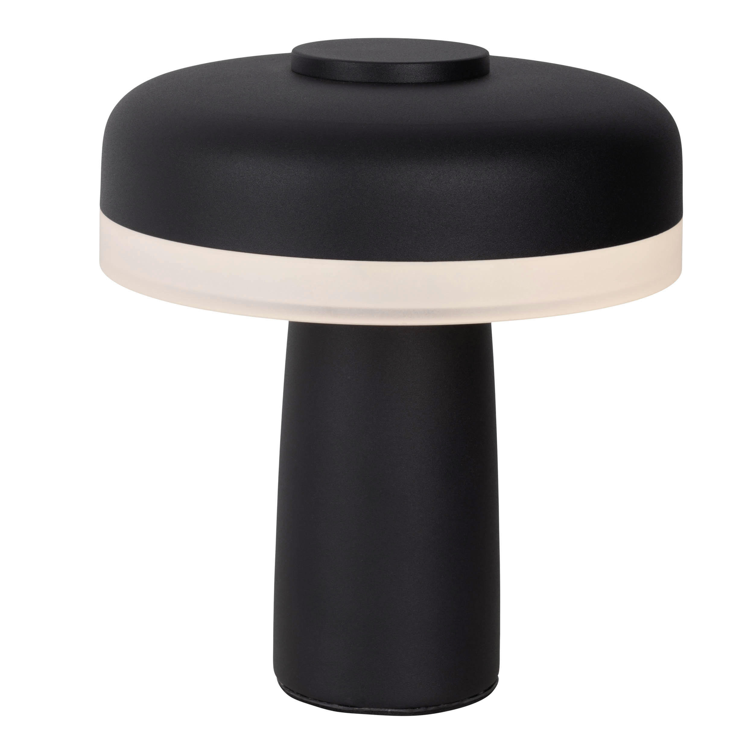 Näve Leuchten LED-Tischleuchte schwarz Kunststoff Metall B/H/T/D: ca. 15x16,5x15x15 cm PILU - schwarz (15,00/16,50/15,00cm) - Näve Leuchten
