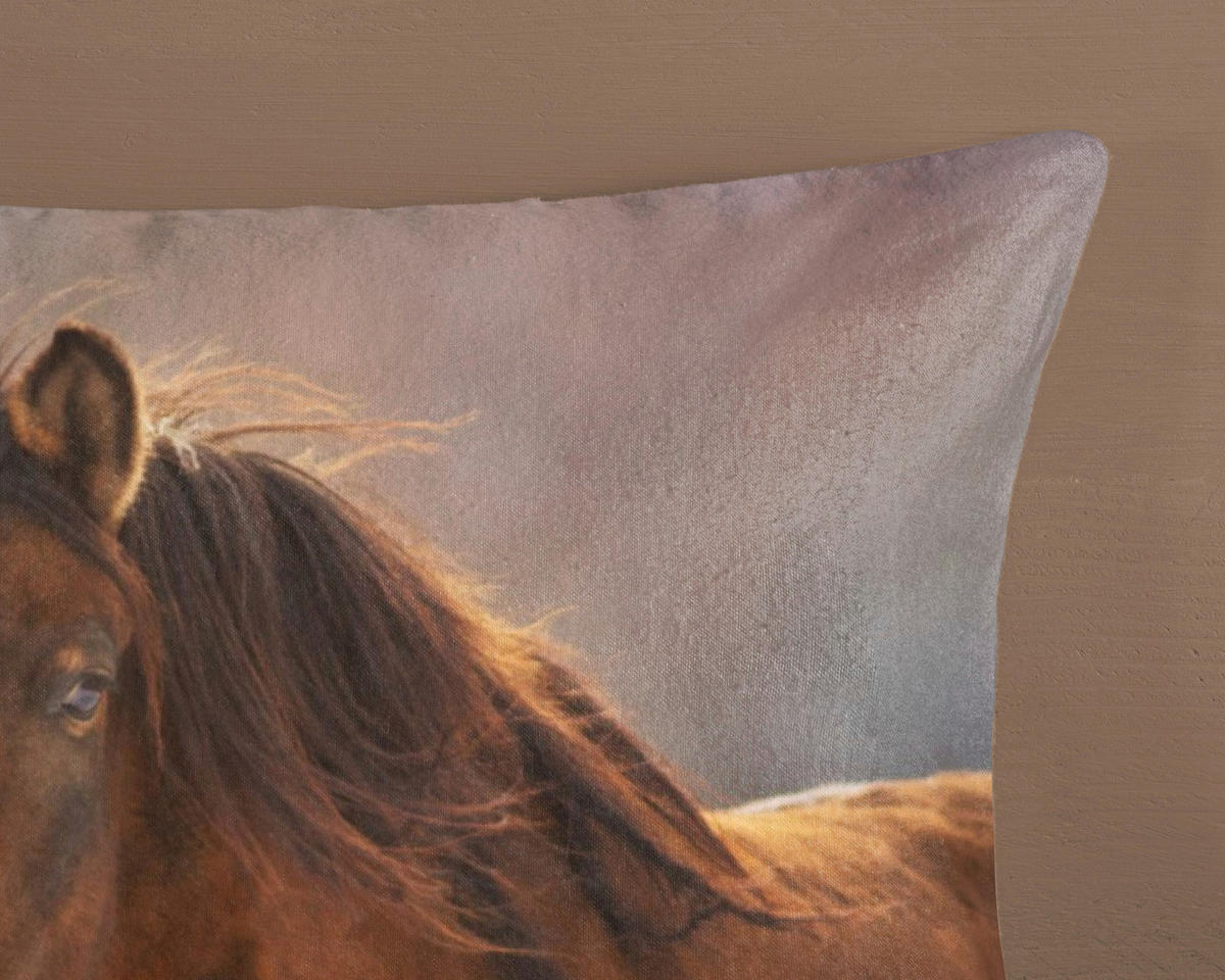 Bettwäsche Ponies Multi Baumwolle B/L: ca. 135x200 cm Ponies - Multi (135,00/200,00cm) - Good Morning
