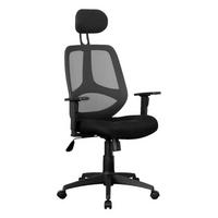 Drehstuhl schwarz Bürostuhl - schwarz (61,00/127,00/57,00cm) - Amstyle