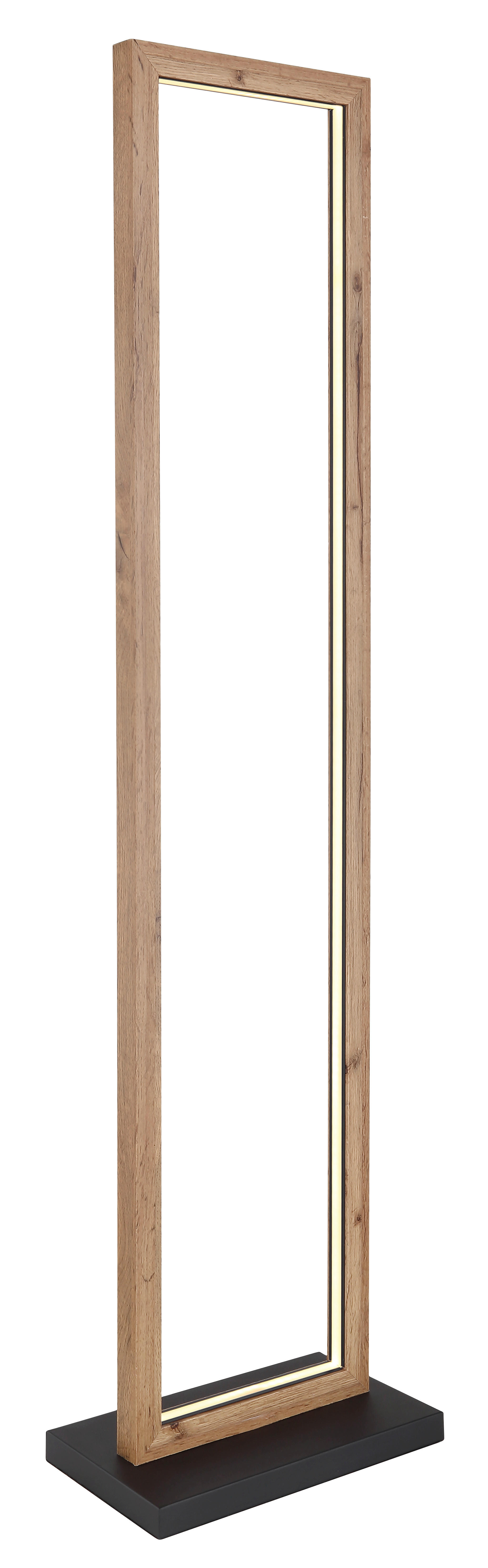 GLOBO LED-Stehleuchte schwarz Opal Metall Kunststoff B/H/T: ca. 18x120x30 cm MANDERA - schwarz/Opal (18,00/120,00/30,00cm) - GLOBO