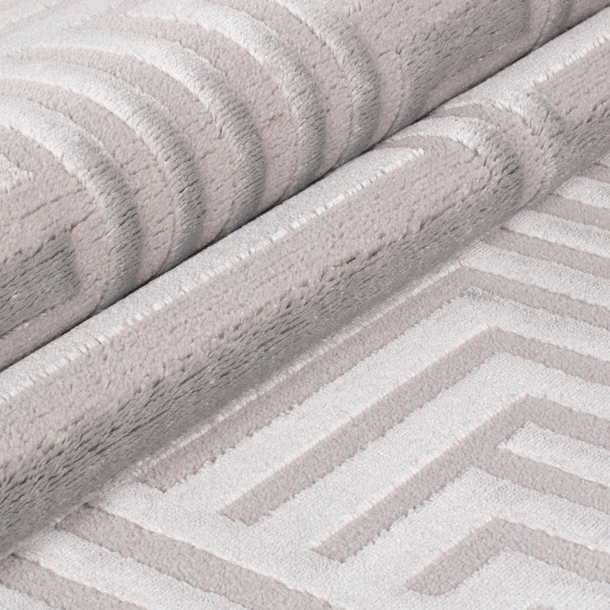 Ayyildiz Teppich SAHARA silber B/L: ca. 200x290 cm SAHARA - silber (200,00/290,00cm) - Ayyildiz