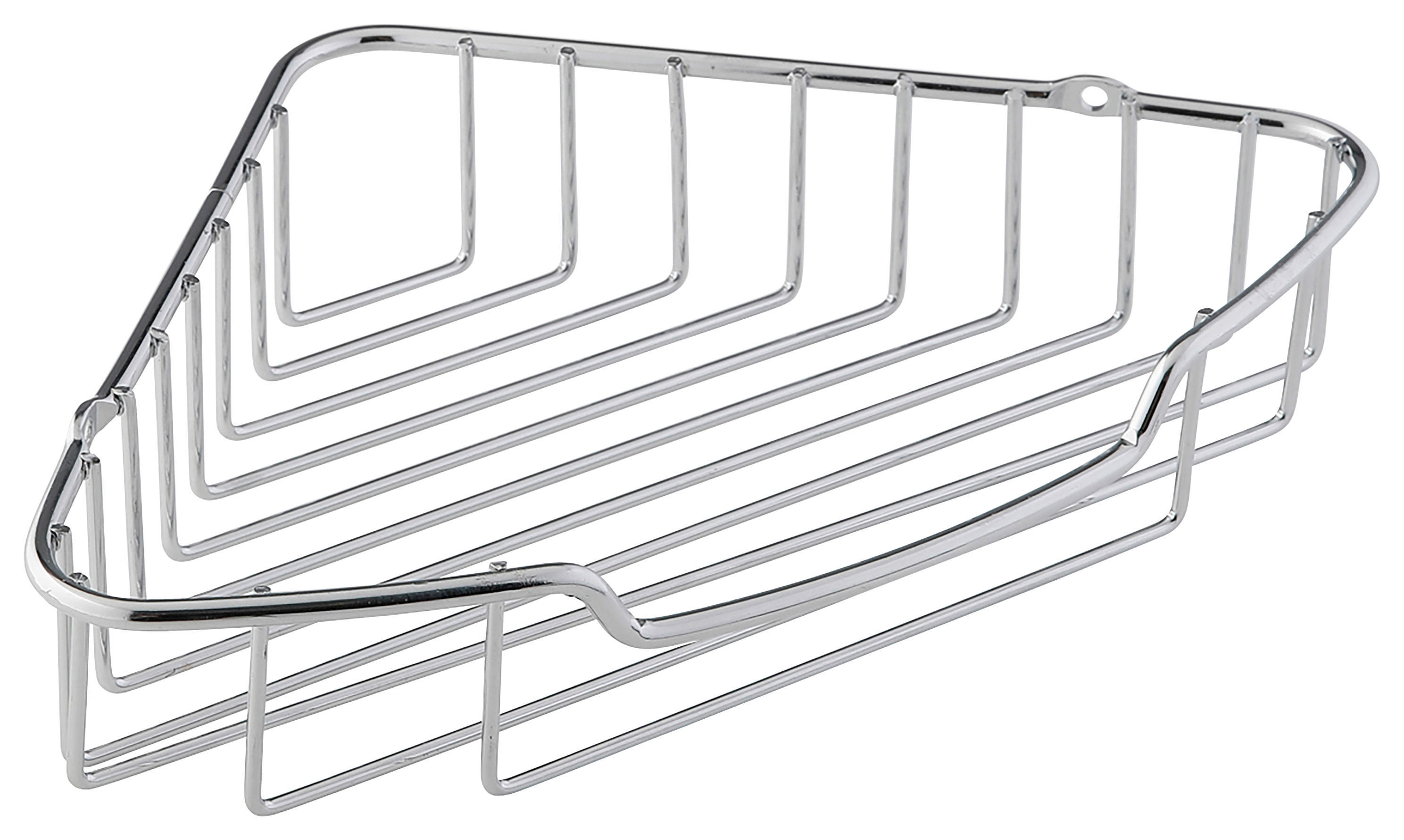 Eckablage Eckablage - Chrom (20,00/20,00/4,50cm) - Axentia