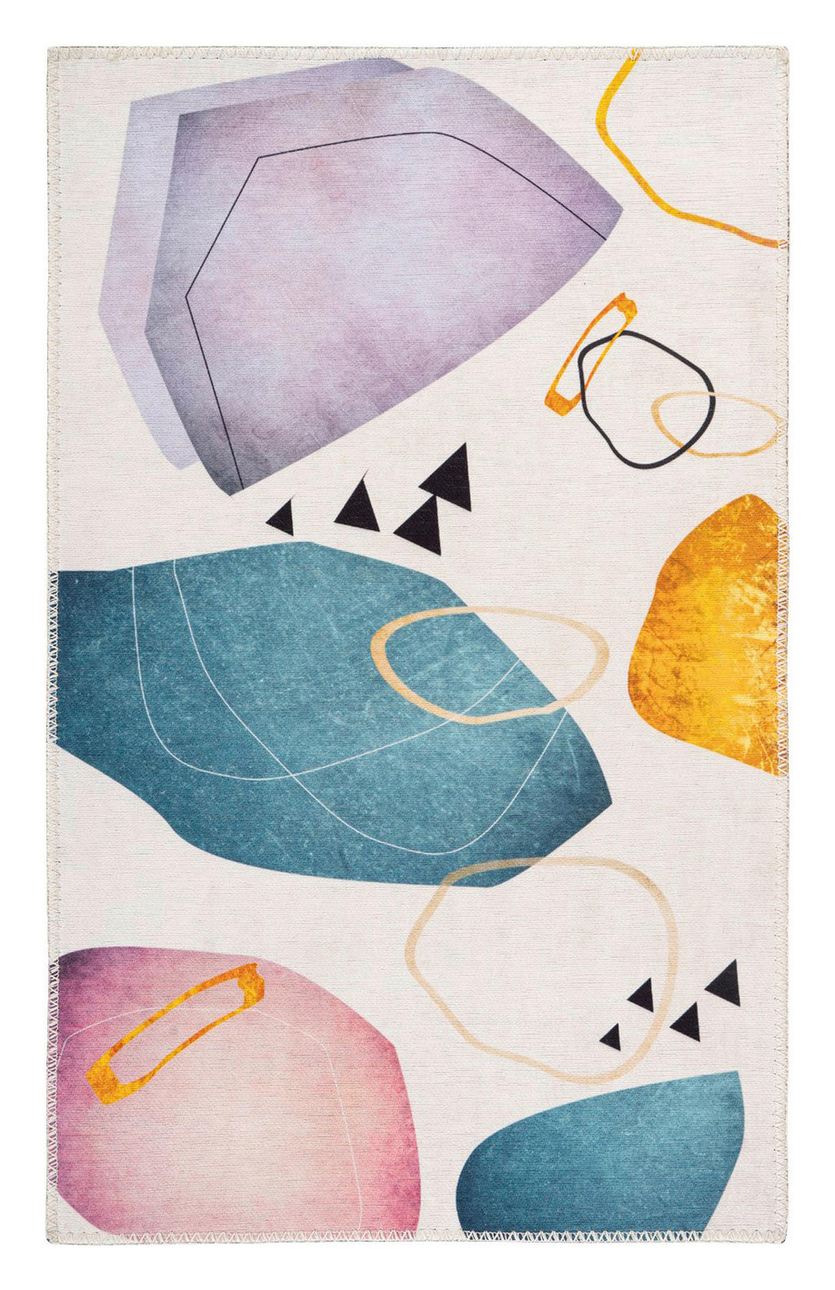 Arte Espina Flachflorteppich Picassa 225 mehrfarbig B/H/L: ca. 200x0,5x290 cm Picassa 225 - mehrfarbig (290,00/200,00/0,50cm) - Arte Espina