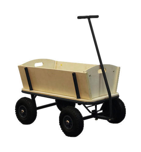 Sunny Bollerwagen Billy Beach schwarz B/H/L: ca. 61x97x95 cm Billy Beach - natur/schwarz (95,00/61,00/97,00cm) - Sunny