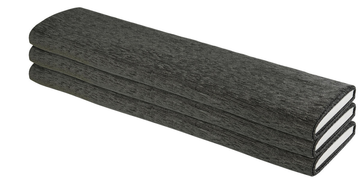 Dekostoff Casino anthrazit B: ca. 150 cm Casino - anthrazit (150,00cm)