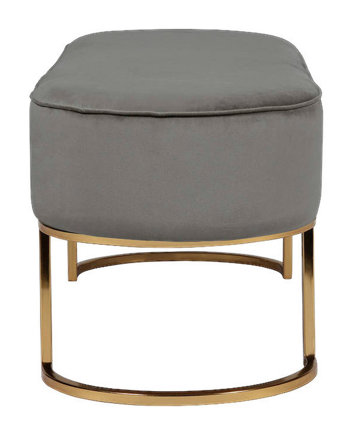 Sitzbank Athea 200 grau B/H/T: ca. 40x42x105 cm Athea 200 - gold/grau (40,00/42,00/105,00cm) - 360 Living